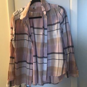 LOFT “softened”button down shirt